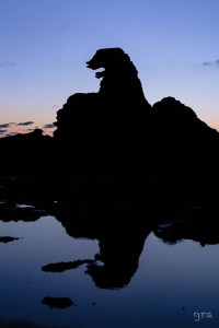 ゴジラ岩